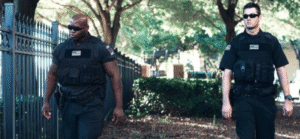 Security patrol services in South Florida provided by Trident Ground Protection Security with uniformed officers on active patrol